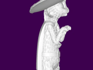Puss in Boots 3D Print Model