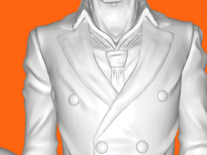 Sanji red 3D 打印模型