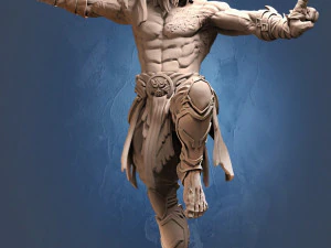 Liu Kang Modelo de Impressão 3D