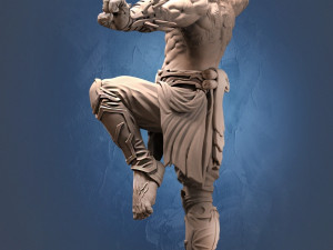 Liu Kang Model do druku 3D