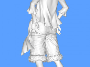 Monkeydluffy 3Dプリントモデル