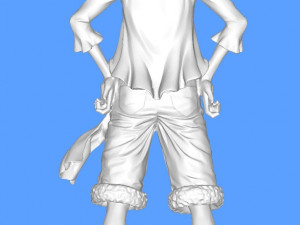 Monkeydluffy 3Dプリントモデル