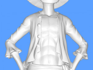 Monkeydluffy 3Dプリントモデル