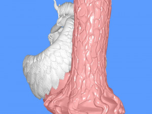 The Fallen Angel 3D Print Model