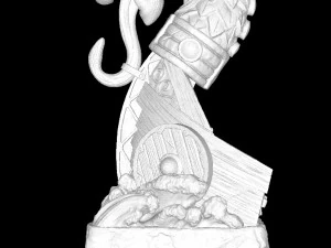 VikingChessSet 3D Print Model