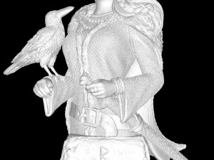 VikingChessSet 3D Druckmodell