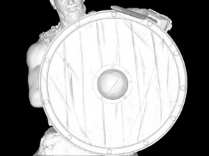 VikingChessSet 3D Print Model
