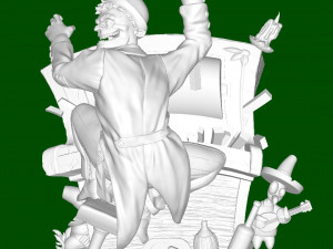 Undead Saloon Musician 3D 打印模型
