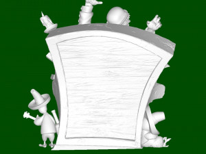 Undead Saloon Musician 3D 打印模型