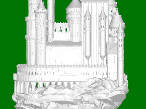 Medieval Castle 3D Принт Модель