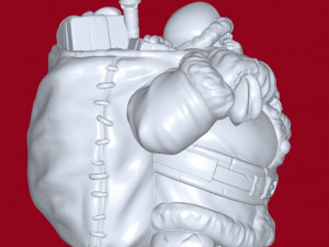 Santa 3D Druckmodell
