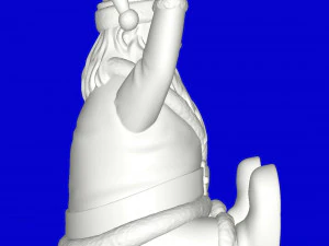 Santa Phone Holder 3D Print Model