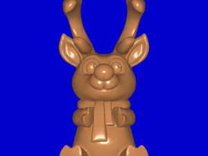 Deer Phone Holder 3D Print Model