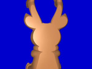 Deer Phone Holder 3Dプリントモデル