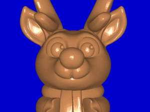 Deer Phone Holder 3Dプリントモデル