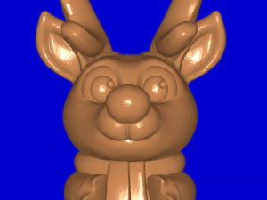 Deer Phone Holder 3D Print Model