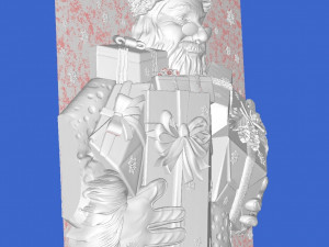 Santa Modelo de Impressão 3D