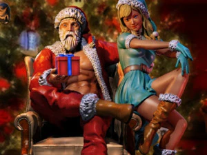 Papá Noel Modelo de impresión 3D