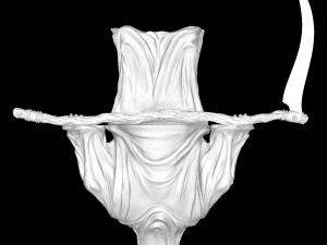 죽음 3D 프린트 모델