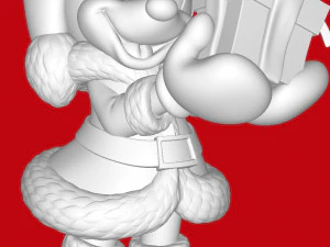 Минни-Маус 3D Принт Модель