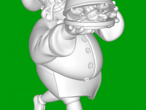 Chef 3D Print Model