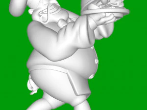 Chef 3D Print Model