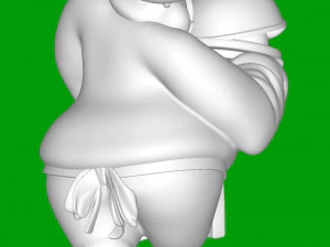 Chef 3D Print Model