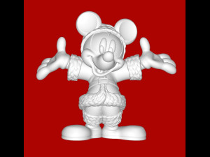 Mickey-mouse 3D Print Model