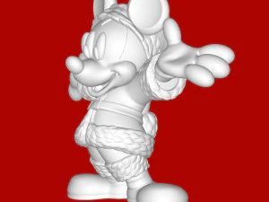 Mickey Mouse Modelo de Impressão 3D