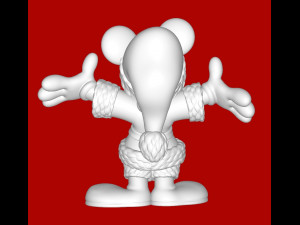 Mickey-mouse 3D प्रिंट मॉडल
