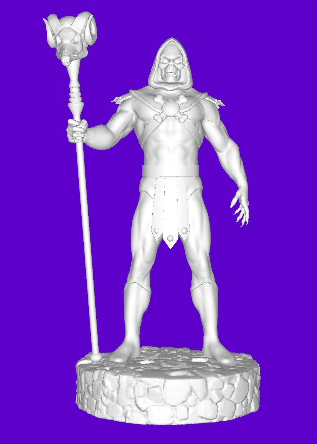 Esqueleto 3D Print Model .c4d .max .obj .3ds .fbx .stl .blend 