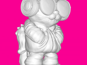 Cool Cat 3D Print Model
