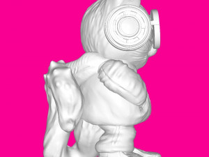Cool Cat 3D Print Model