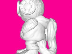 Cool Cat 3D Print Model