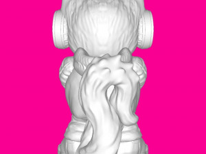 Cool Cat 3D Print Model
