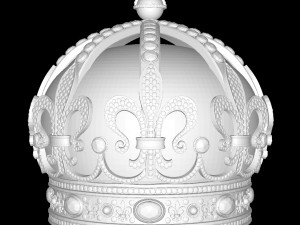 Crown 3Dプリントモデル