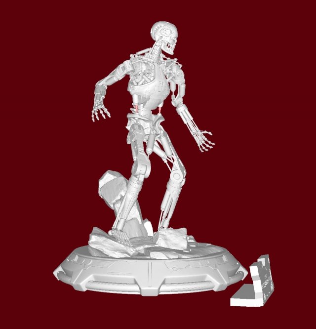 Terminator-t-800 3D Print Model