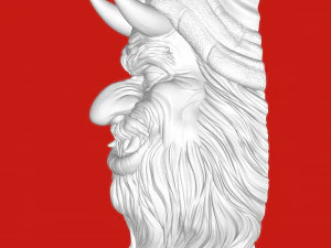 SATAN CLAUS 3D Print Model