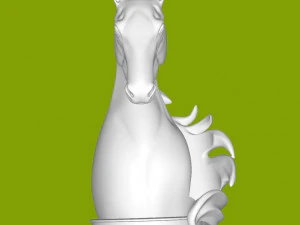 Horse stand 3D Print Model
