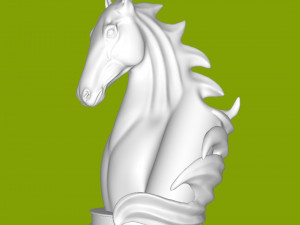 Horse stand Model Cetak 3D