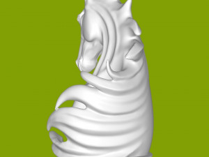 Horse stand Model Cetak 3D
