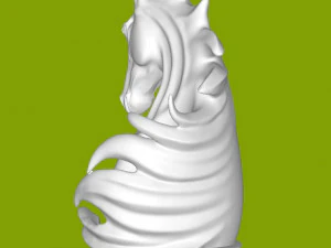Horse stand 3D Print Model