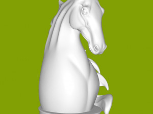 Horse stand Model Cetak 3D