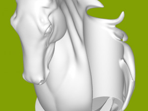 Horse stand Model Cetak 3D