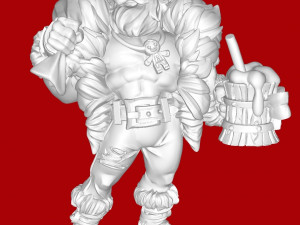 Sexy Santa 3D Принт Модель