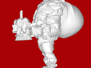 Sexy Santa 3D Print Model