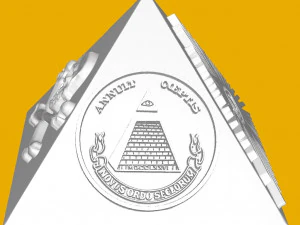 Masonic-illuminati-pyramid 3D Print Model