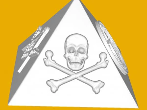 Masonic-illuminati-pyramid 3D Print Model