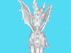 Dragon 3D Print Model