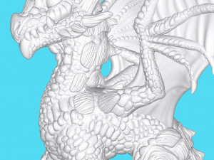 Dragon 3D Print Model